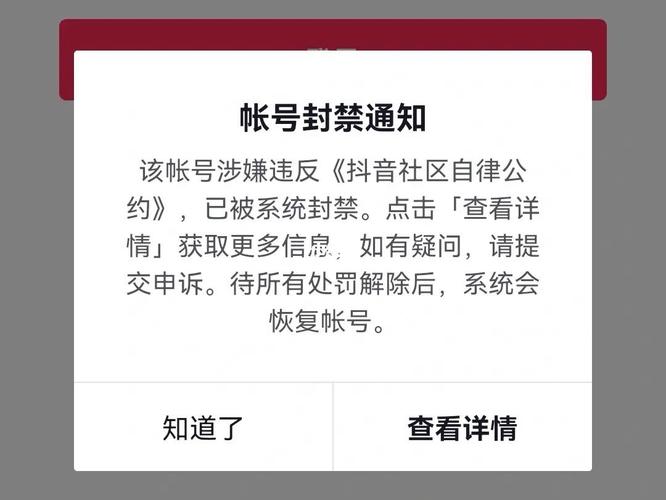 抖音账号被封后，用户会面临哪些具体限制？内容无法发布还是彻底无法登录？被封原因如何查询？申诉流程是否复杂？