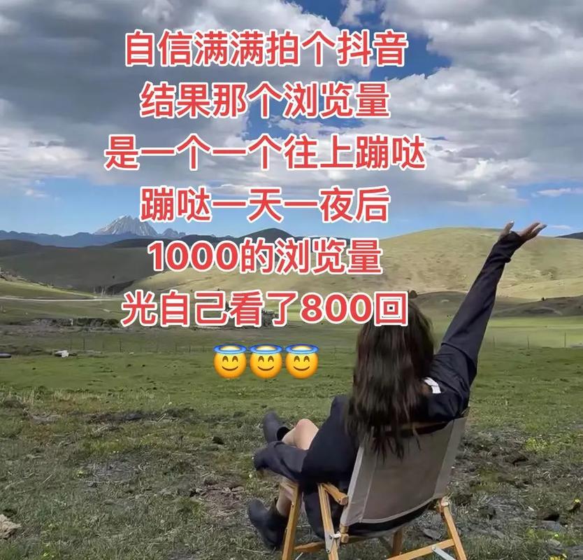 抖音浏览量600多