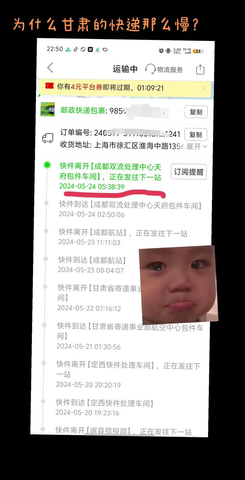 为什么小红书上的快递总是特别慢？是物流合作问题还是平台管理出了状况？
