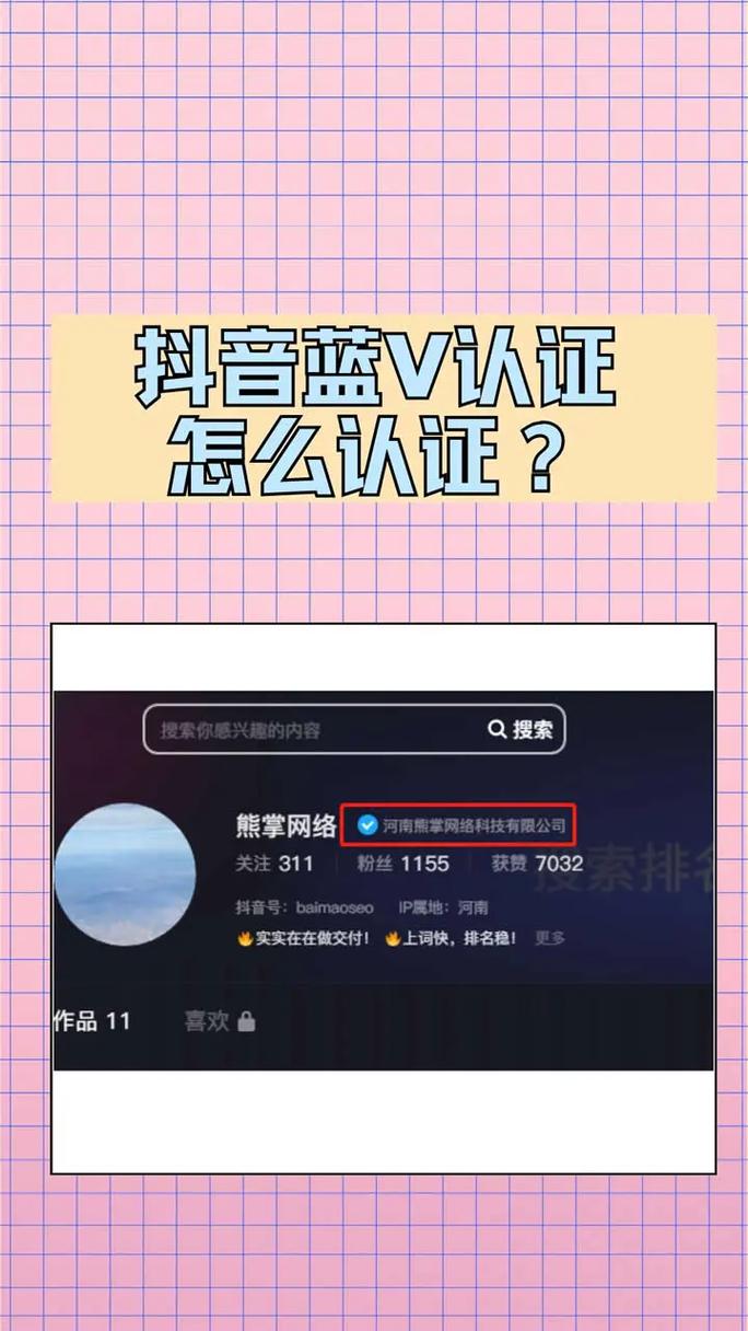 抖音蓝v认证究竟是什么？它对企业账号有哪些具体优势，又该如何申请呢？