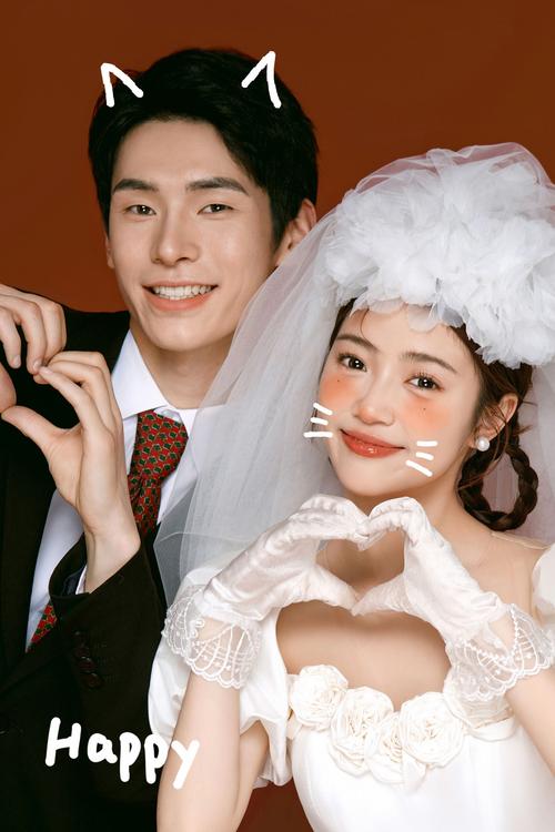 快手网红小不点结婚照引热议，身形差异下的爱情是真实还是流量剧本？