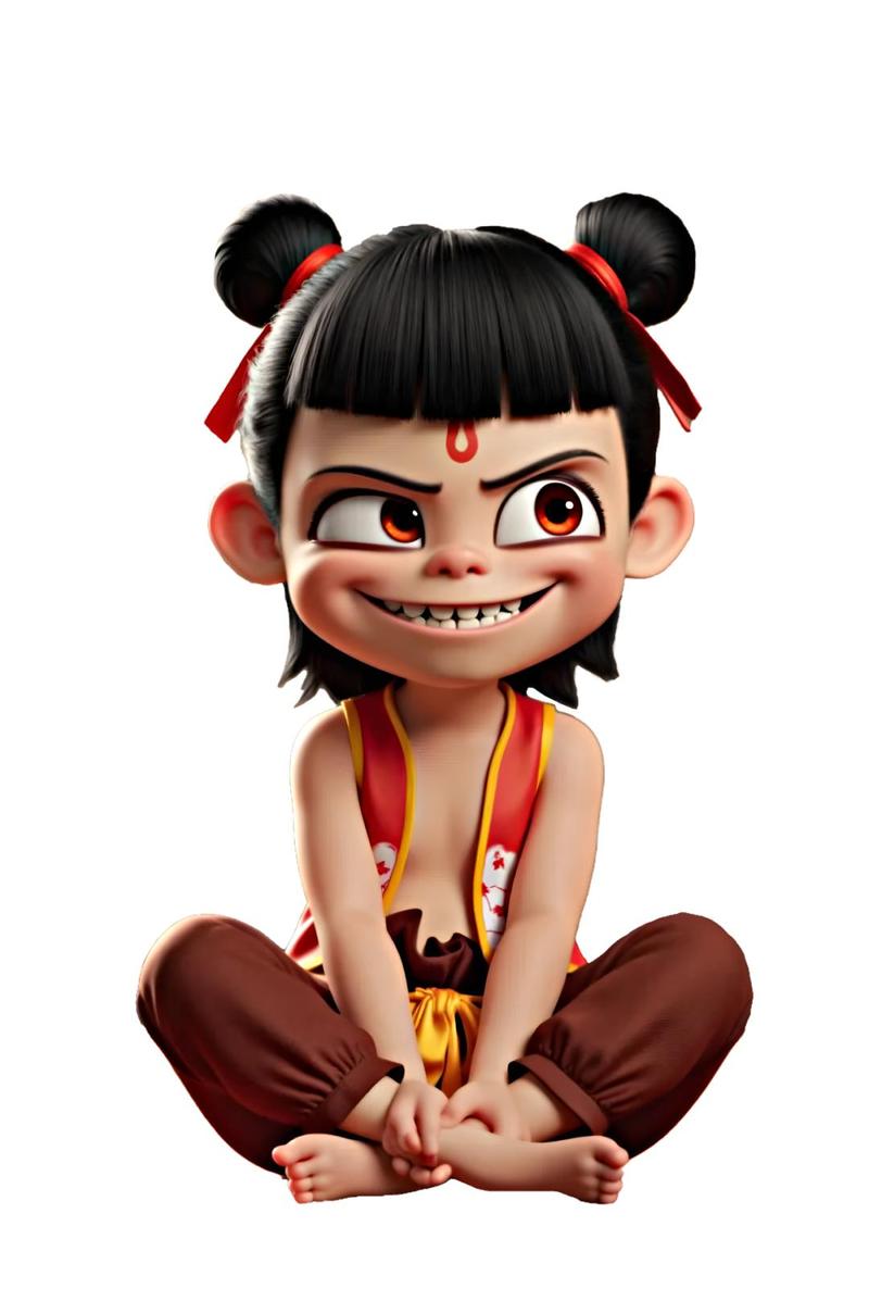 快手上的滑轮哪吒为何如此惊悚?是特效太逼真还是表演太夸张?