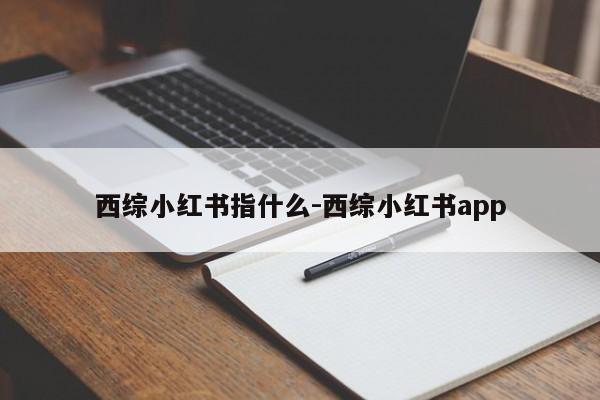 西综小红书指什么-西综小红书app